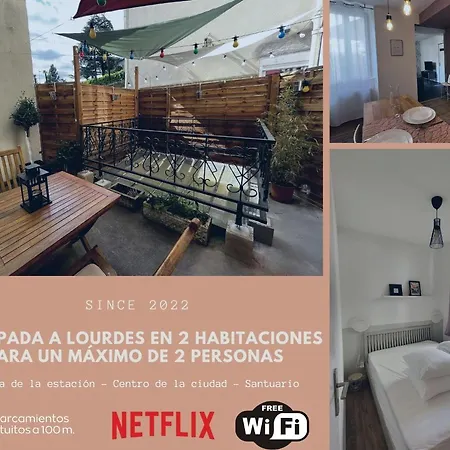 Escapade A Dans Beau T2 Avec Terrasse - Proche Gare Et Centre * Lourdes