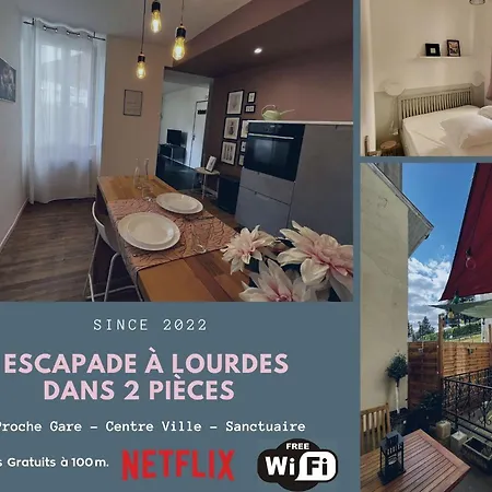 Escapade A Dans Beau T2 Avec Terrasse - Proche Gare Et Centre * 卢德