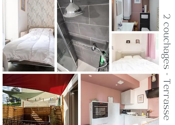 Escapade à Dans Beau T2 Avec Terrasse - Proche Gare Et Centre