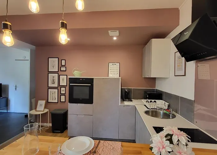 Escapade A Dans Beau T2 Avec Terrasse - Proche Gare Et Centre * 卢德