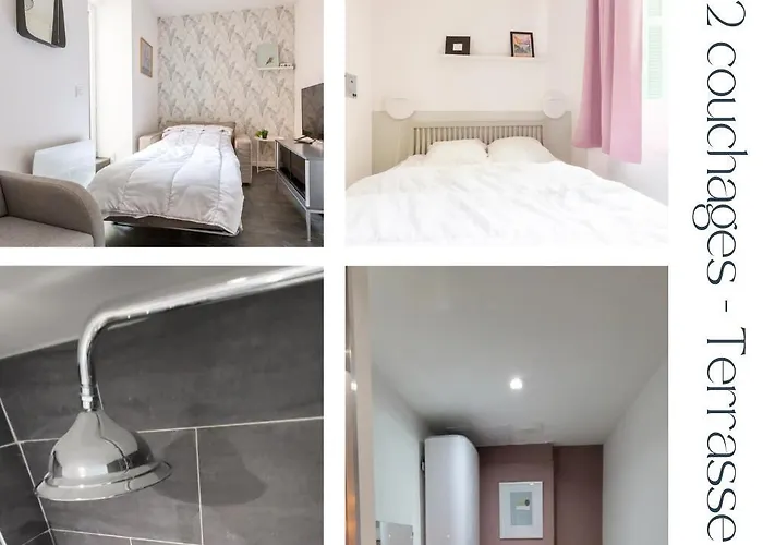 Escapade A Dans Beau T2 Avec Terrasse - Proche Gare Et Centre Apartment *